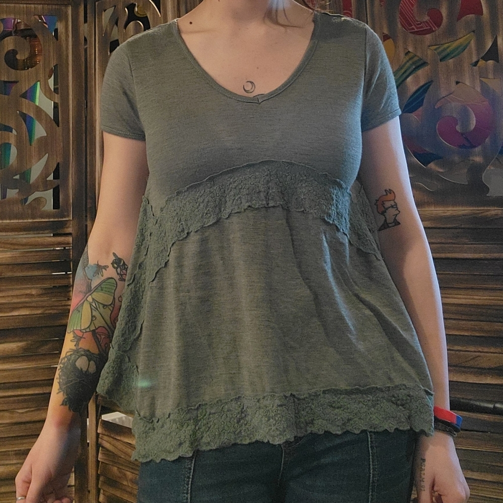 💥3/ 25$ Cloud Chaser, L, Light and soft womans tee